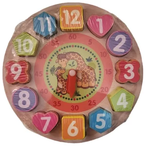 Reloj de madera