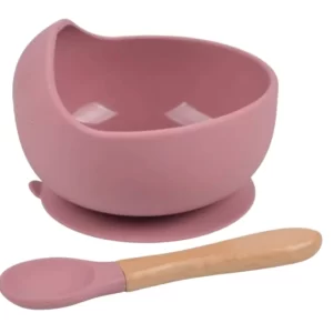 Bowl de silicona con cuchara