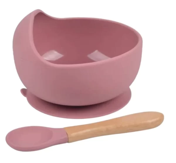 Bowl de silicona con cuchara