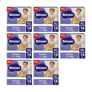 Manga Pañales Babysec Premium XG
