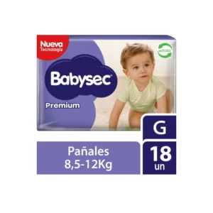 Pañales Babysec Premium G