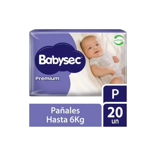 Pañales Babysec Premium P Pañales Babysec Premium P